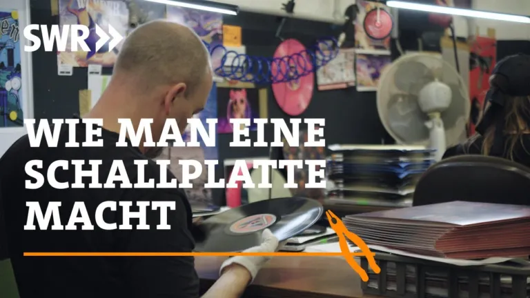 Wie macht man eine Schallplatte?