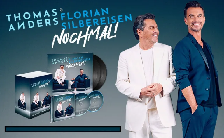 Das neue Album von Thomas Anders & Florian Silbereisen:  „NOCHMAL!“