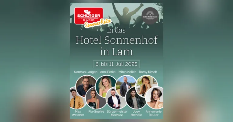 Schlager Radio-SommerReise 2025: Ein unvergessliches Event für alle Schlagerfan