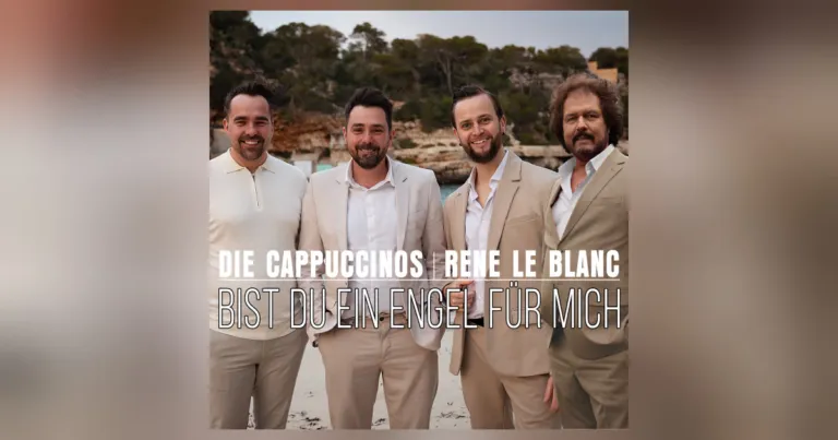 Engelsgleicher Sommerhit: René le Blanc & Die Cappuccinos starten mit „Bist du ein Engel für mich“ durch