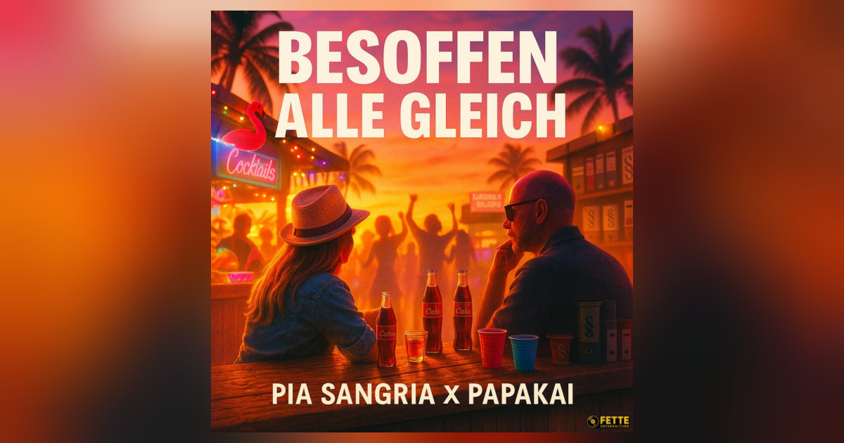 Pia Sangria x PapaKai – „Besoffen alle gleich“