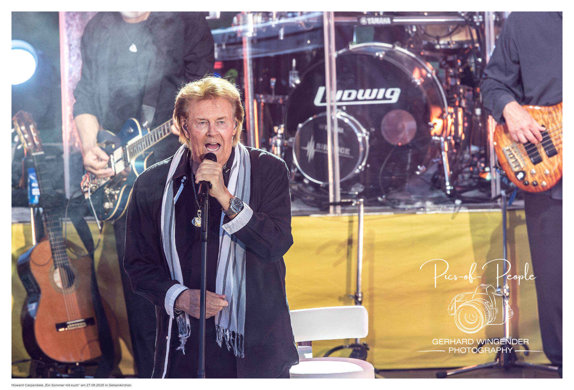 Howard Carpendale Ein Sommer mit euch am 27.08.2026 in GelsenkirchenFoto: Gerhard Wingender Fotografie