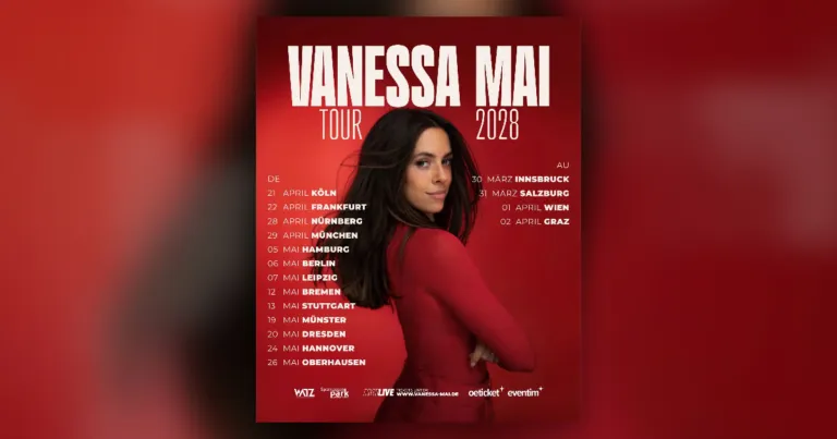 Vanessa Mai kündigt Tour 2028 an: Wenn aus dem Abschied ein Wiedersehen wird
