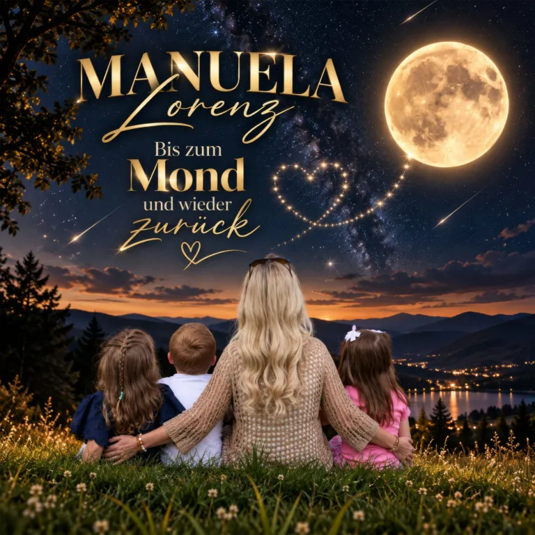 Manuela Lorenz: Bis zum Mond reicht die Liebe – und dann führt sie zurück